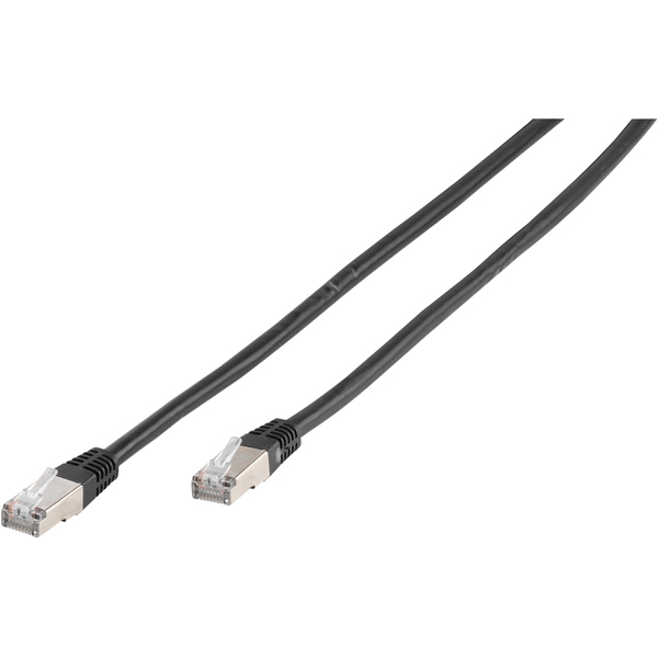VIVANCO CAT6 UTP NETWORK ETHERNET CABLE RJ45 1m black VIVANCO CAT6 UTP NETWORK ETHERNET CABLE RJ45 1m black - Image 1