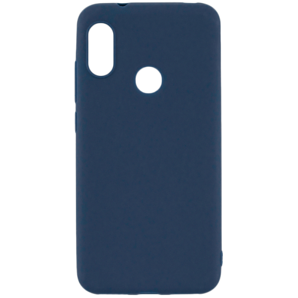 SENSO RUBBER HUAWEI Y9 2019 blue backcover SENSO RUBBER HUAWEI Y9 2019 blue backcover - Image 1