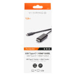 VIVANCO HIGH SPEED HDMI CABLE HDMI to TYPE C 1.5M black - Image 2