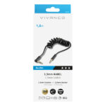VIVANCO SPIRAL CABLE 3.5mm JACK TO 3.5mm JACK 1.5m black - Image 2