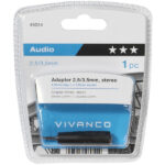 VIVANCO AUDIO ADAPTER 2.5mm Plug TO 3.5mm Socket - Image 2