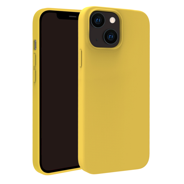 VIVANCO HYPE COVER IPHONE 13 MINI yellow backcover VIVANCO HYPE COVER IPHONE 13 MINI yellow backcover - Image 1