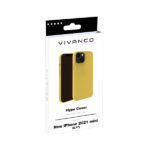 VIVANCO HYPE COVER IPHONE 13 MINI yellow backcover - Image 2