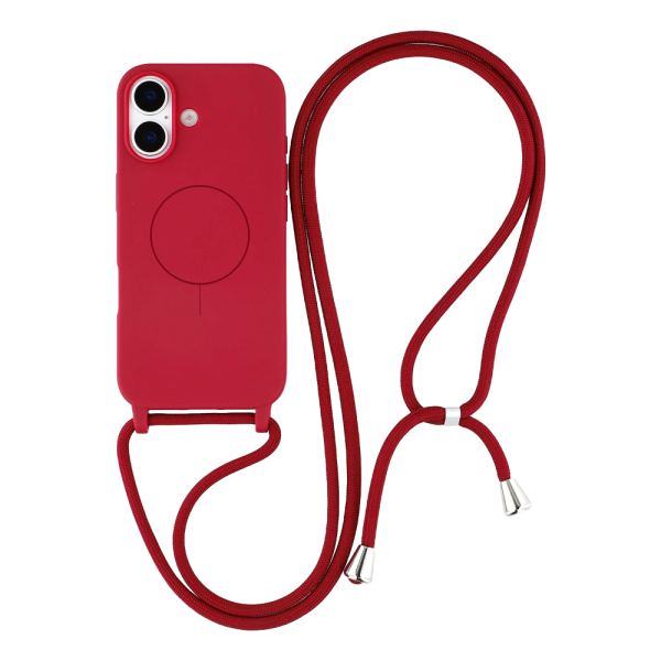 SPD MAG COLOR CORD IPHONE 17 red backcover SPD MAG COLOR CORD IPHONE 17 red backcover - Image 1