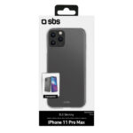 SBS 0.3 SKINNY TPU IPHONE 11 PRO MAX transparent backcover - Image 2