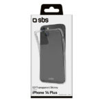 SBS 0.3 SKINNY TPU IPHONE 14 PLUS transparent backcover - Image 2
