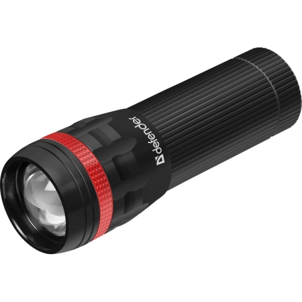 DEFENDER LED TORCH FL-12 black φακος DEFENDER LED TORCH FL-12 black φακος - Image 1