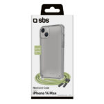 SBS NECKLACE CASE STRAP IPHONE 14 green backcover - Image 2