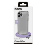 SBS NECKLACE CASE STRAP IPHONE 14 PRO purple backcover - Image 2