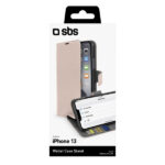 SBS WALLET STAND BOOK IPHONE 13 pink - Image 2