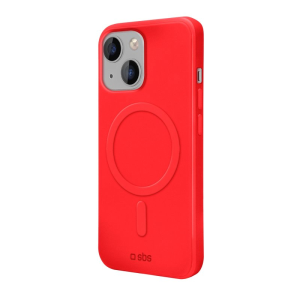 SBS SMOOTH MAG IPHONE 14 PLUS red backcover SBS SMOOTH MAG IPHONE 14 PLUS red backcover - Image 1