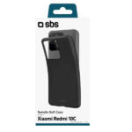 SBS SENSITY SOFT XIAOMI REDMI 10C black backcover - Image 2