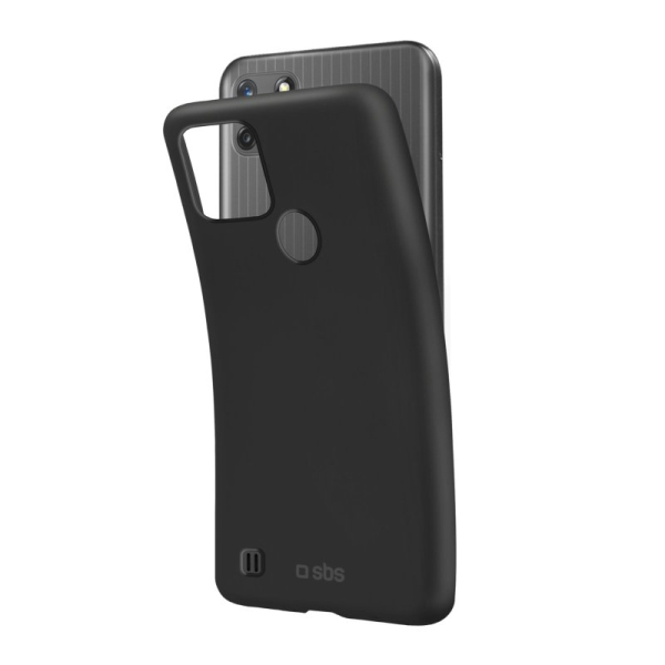 SBS SENSITY SOFT REALME C21Y / C25Y black backcover SBS SENSITY SOFT REALME C21Y / C25Y black backcover - Image 1