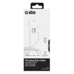SBS DATA CABLE MFI LIGHTNING 90 degrees angle 1m white - Image 2