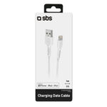 SBS DATA CABLE MFI USB 2.0 to LIGHTNING 1m white - Image 2