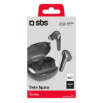 SBS WIRELESS EARPHONES TWS TWIN SPACE black - Image 2