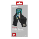 SBS CASE ME WINTER GLOVES FOR TOUCH SCREENS M SIZE black - Image 2