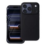 iS TPU SILICONE MAG IPHONE 17 PRO (BIG HOLE) black backcover
