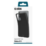 SBS SENSITY SOFT NOKIA G11 black backcover - Image 2