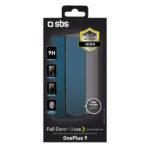 SBS FULL TEMPERED GLASS ONEPLUS 9 black - Image 2