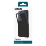 SBS SENSITY SOFT VIVO V23 black backcover - Image 2