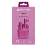 SBS MUSIC HERO WIRELESS EARPHONES TWS NUBOX pink - Image 2