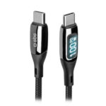 SBS DATA CABLE LED TYPE C 1m black