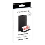 VIVANCO PREMIUM WALLET BOOK CASE IPHONE 14 PLUS black - Image 2
