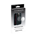 VIVANCO MAG CLASSIC COVER IPHONE 14 PRO midnight green backcover - Image 2