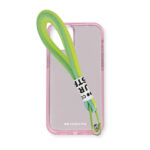 SBS CASE ME ROPE FLUO URBAN STREET IPHONE 12 / 12 PRO pink backcover
