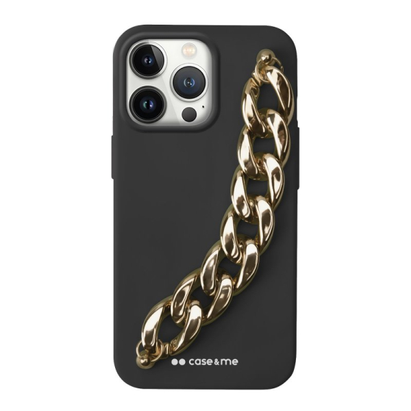SBS CASE ME METAL CHAIN IPHONE 13 MINI black backcover SBS CASE ME METAL CHAIN IPHONE 13 MINI black backcover - Image 1