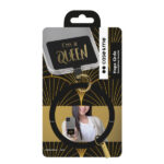 SBS BRACELET HOPE CICLE (I'm a Queen) SILICONE black - Image 2