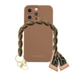 SBS CASE ME FOULARD CASE IPHONE 14 PRO MAX brown backcover