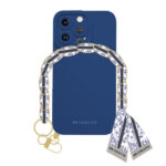 SBS CASE ME FOULARD CASE IPHONE 14 PRO blue backcover