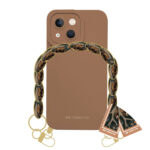 SBS CASE ME FOULARD CASE IPHONE 13 brown backcover