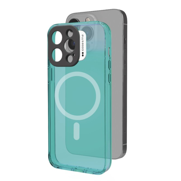 SBS FLUO NEON IPHONE 14 PRO blue backcover SBS FLUO NEON IPHONE 14 PRO blue backcover - Image 1