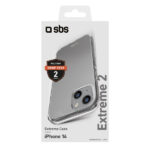 SBS EXTREME X2 TPU IPHONE 14 / 13 transparent backcover - Image 2