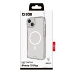 SBS LIGHT MAG IPHONE 15 PLUS / 14 PLUS transparent backcover - Image 2