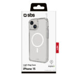 SBS LIGHT MAG IPHONE 15 transparent backcover - Image 2