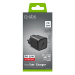 SBS TRAVEL CHARGER PD 20W GaN black - Image 2