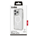 SBS LIGHT MAG IPHONE 14 PRO transparent backcover - Image 2