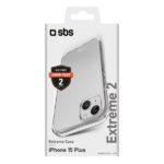 SBS EXTREME X2 TPU IPHONE 15 PLUS / 14 PLUS transparent backcover - Image 2
