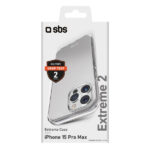 SBS EXTREME X2 TPU IPHONE 15 PRO MAX transparent backcover - Image 2