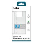 SBS 0.3 SKINNY TPU XIAOMI REDMI 15C 4G/5G transparent backcover - Image 2