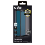 SBS FULL TEMPERED GLASS TCL 40R 5G black - Image 2