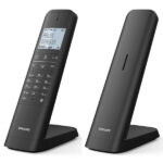 ΑΣΥΡΜΑΤΟ ΤΗΛΕΦΩΝΟ PHILIPS M4701B black ΜΕ ΑΝΟΙΧΤΗ ΑΚΡΟΑΣΗ - Image 2