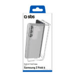 SBS HYBRID CASE SAMSUNG Z FOLD 6 transparent backcover - Image 2