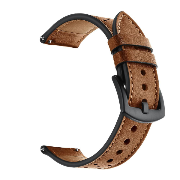 TECH-PROTECT REPLACMENT BAND LEATHER FOR SAMSUNG WATCH 4 / 5 / 5 PRO / 6 / 7 / FE brown TECH-PROTECT REPLACMENT BAND LEATHER FOR SAMSUNG WATCH 4 / 5 / 5 PRO / 6 / 7 / FE brown - Image 1