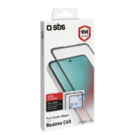 SBS FULL TEMPERED GLASS REALME C65 4G black - Image 2
