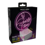 SBS MUSIC HERO WIRELESS SPEAKER 3W WITH LED LIGHT party time - Image 2